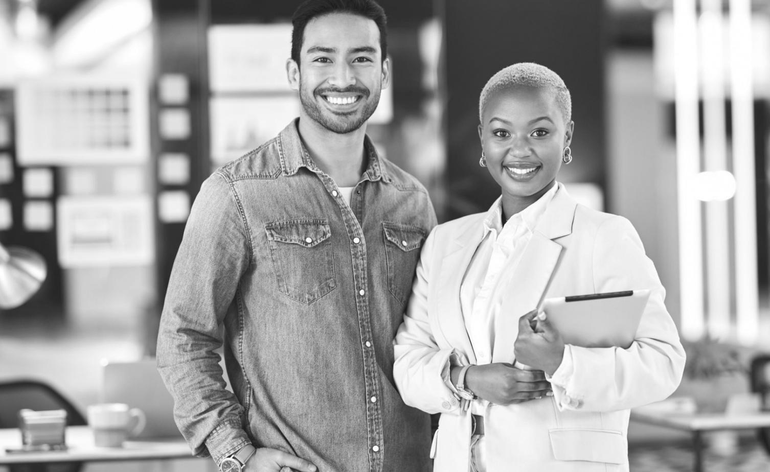 パートナーシップの協力体制を示すイメージ